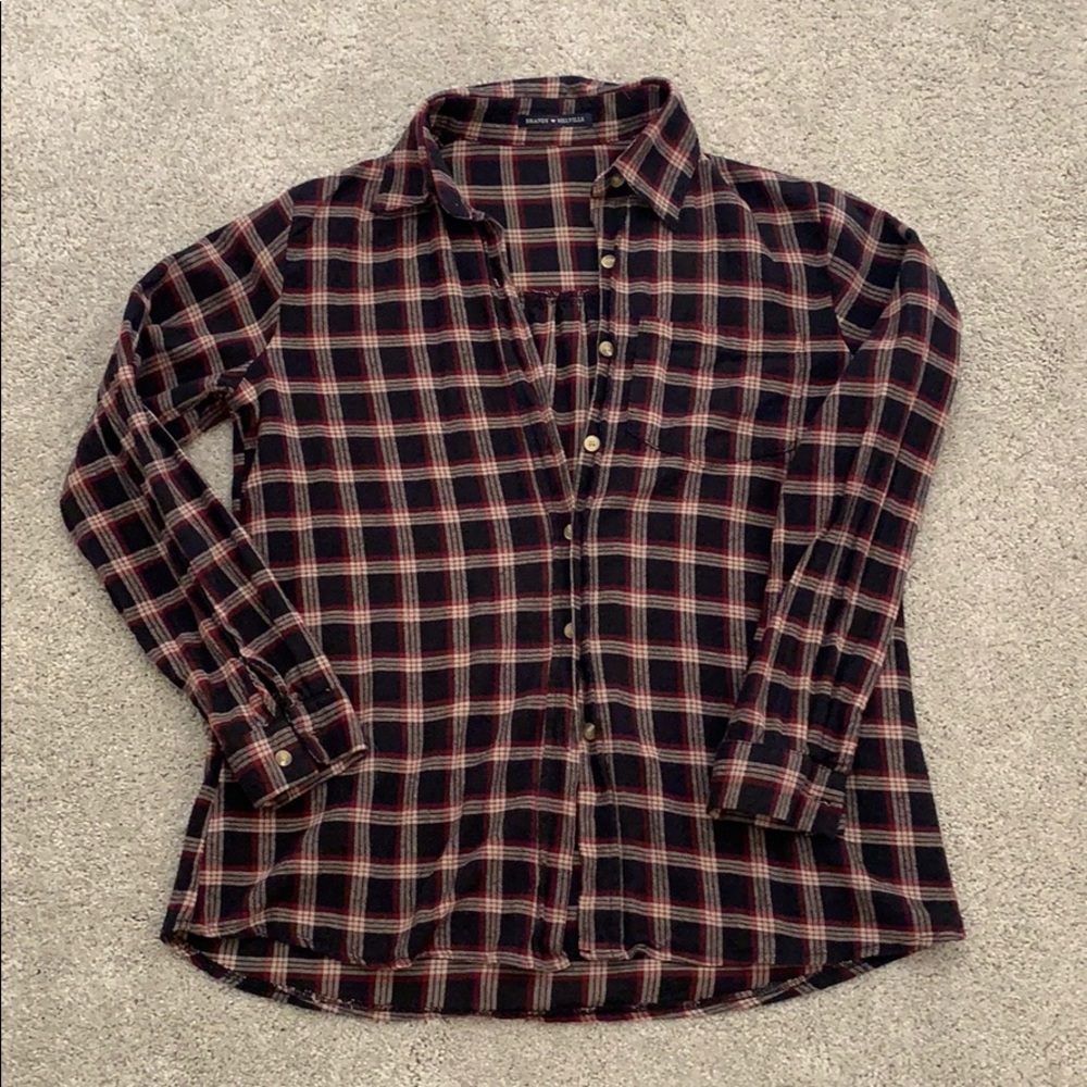 Brandy Melville Flannel Plaid Shirt